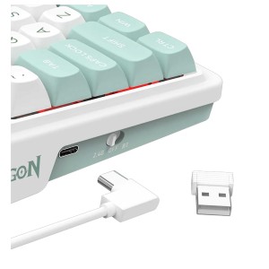 کیبورد گیمینگ مکانیکال بی سیم ردراگون مدل GALATIN PRO K719 RGB